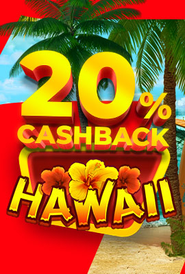 20% Cashback Hawaii