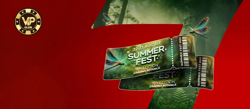 1 din 5 invitații pentru doi la Summer Fest